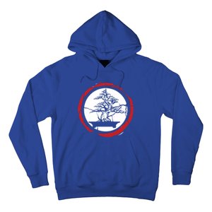 Bonsai Tree Circle Japanese Trees Meditation Yoga Buddhist Gift Hoodie