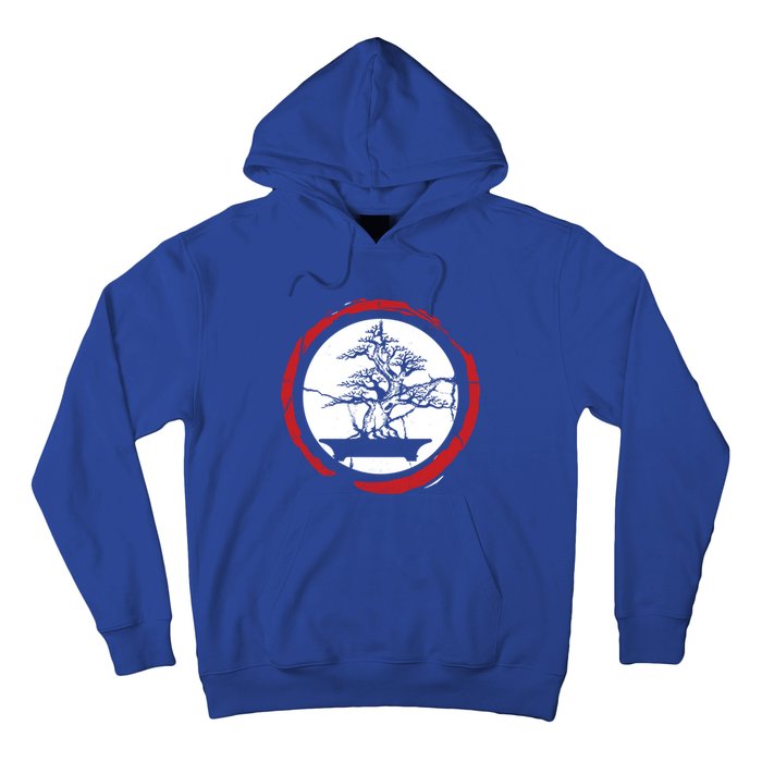 Bonsai Tree Circle Japanese Trees Meditation Yoga Buddhist Gift Hoodie