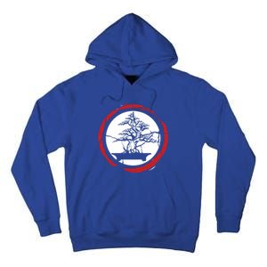 Bonsai Tree Circle Japanese Trees Meditation Yoga Buddhist Gift Tall Hoodie