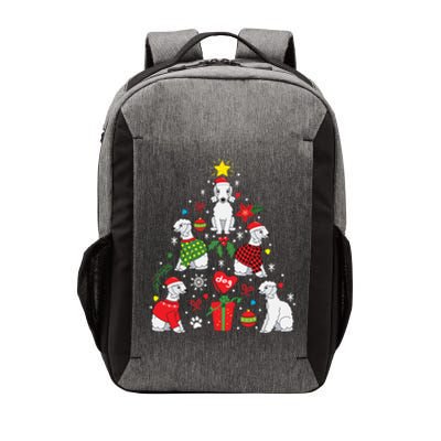 Bedlington Terrier Christmas Tree Funny Dog Mom Dad Gift Vector Backpack