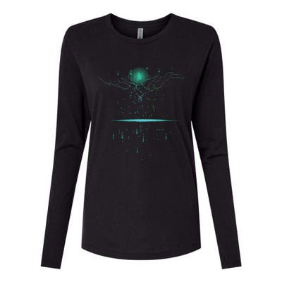 Binary Tree Coding Computer Programmer Womens Cotton Relaxed Long Sleeve T-Shirt