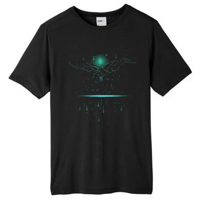 Binary Tree Coding Computer Programmer Tall Fusion ChromaSoft Performance T-Shirt