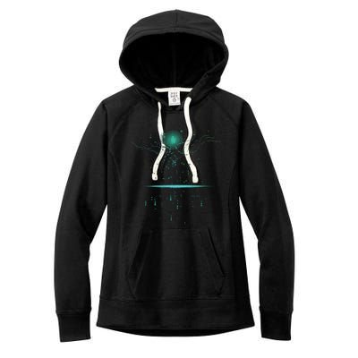 Binary Tree Coding Computer Programmer Women's Fleece Hoodie