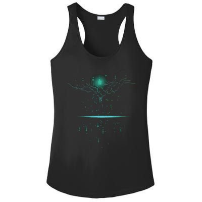 Binary Tree Coding Computer Programmer Ladies PosiCharge Competitor Racerback Tank