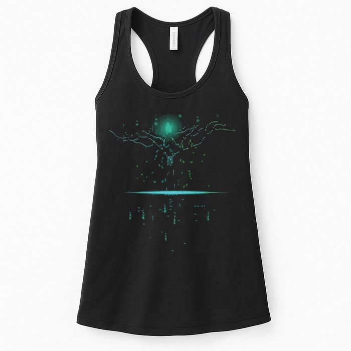 Binary Tree Coding Computer Programmer Women's Racerback Tank