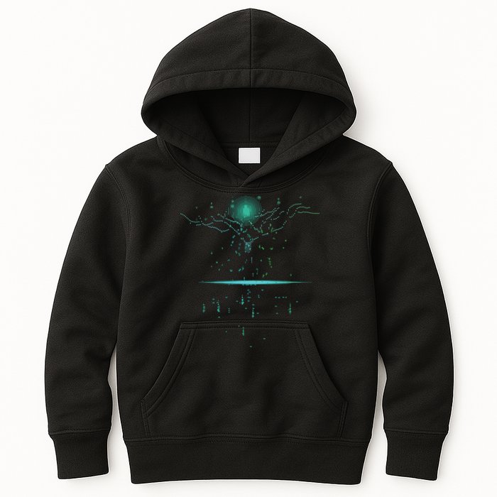 Binary Tree Coding Computer Programmer Kids Hoodie