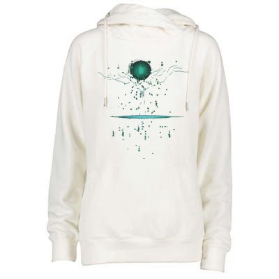 Binary Tree Coding Computer Programmer Womens Funnel Neck Pullover Hood