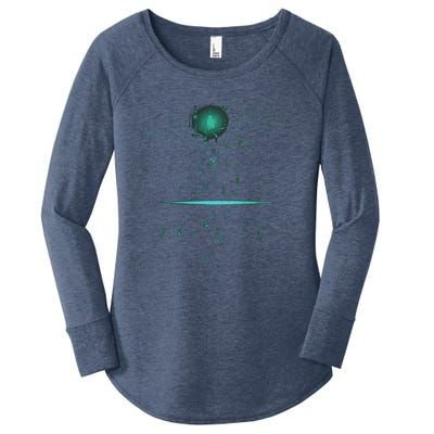 Binary Tree Coding Computer Programmer Women's Perfect Tri Tunic Long Sleeve Shirt