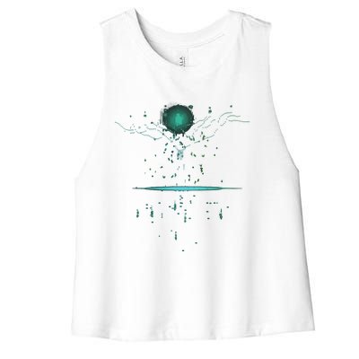 Binary Tree Coding Computer Programmer Women's Racerback Cropped Tank