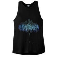 Binary Tree Coding Computer Programmer Funny Ladies PosiCharge Tri-Blend Wicking Tank