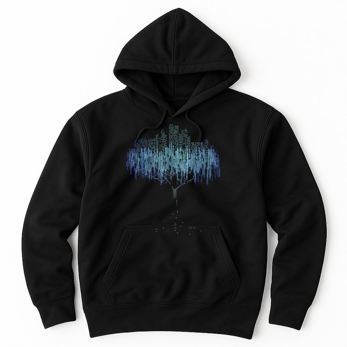 Binary Tree Coding Computer Programmer Funny Hoodie