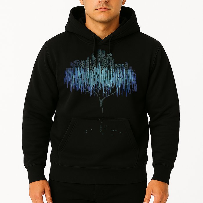 Binary Tree Coding Computer Programmer Funny Hoodie