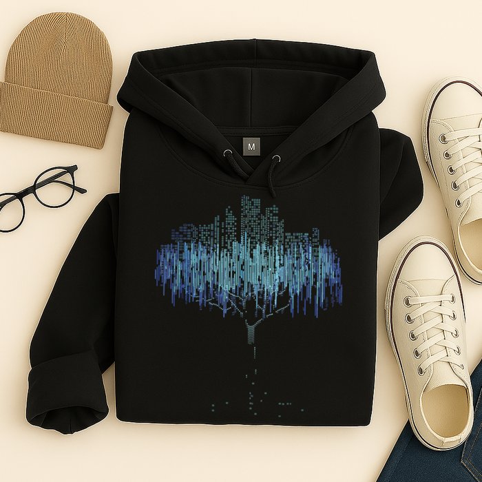 Binary Tree Coding Computer Programmer Funny Hoodie