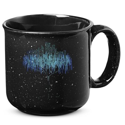 Binary Tree Coding Computer Programmer Funny 15oz Campfire Ceramic Mug