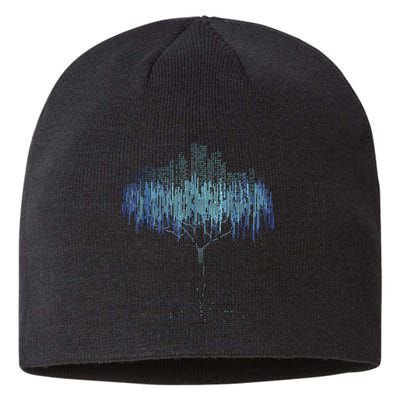 Binary Tree Coding Computer Programmer Funny Sustainable Beanie