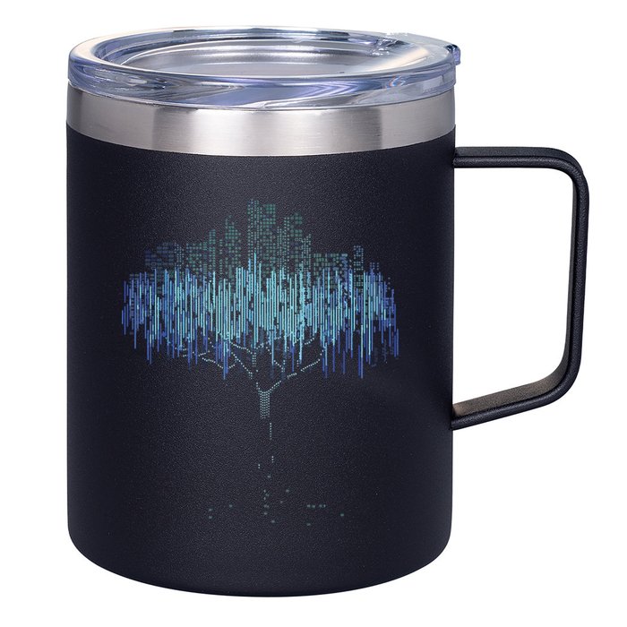 Binary Tree Coding Computer Programmer Funny 12oz Stainless Steel Coffee Mug