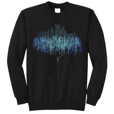 Binary Tree Coding Computer Programmer Funny Tall Sweatshirt