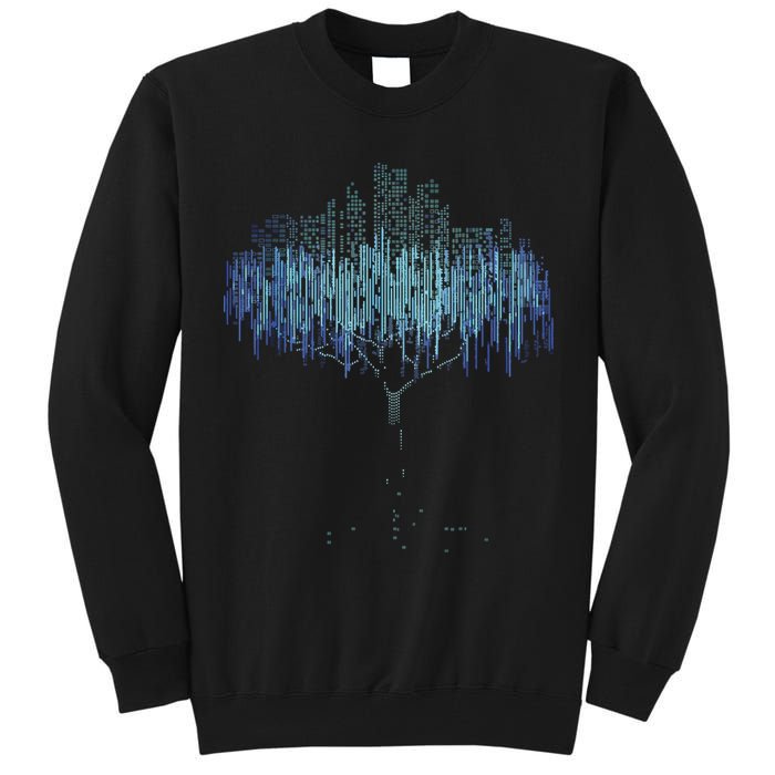 Binary Tree Coding Computer Programmer Funny Tall Sweatshirt