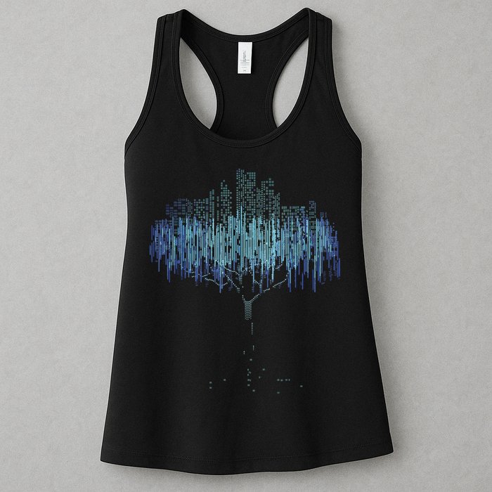 Binary Tree Coding Computer Programmer Funny Womens Tank Top