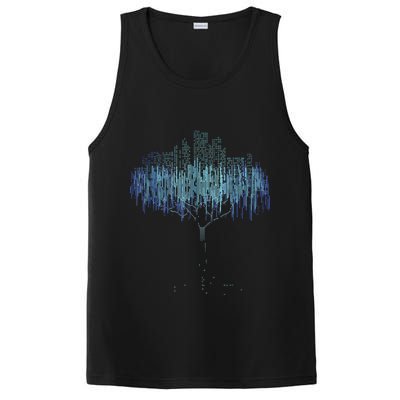 Binary Tree Coding Computer Programmer Funny PosiCharge Competitor Tank