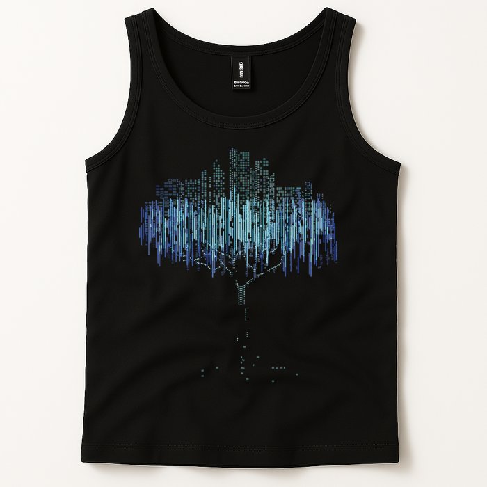 Binary Tree Coding Computer Programmer Funny Tank Top