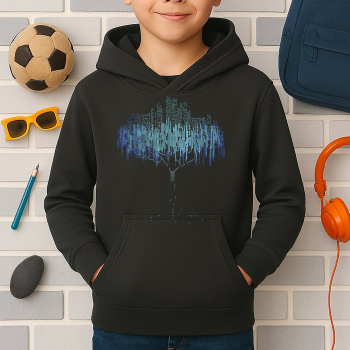 Binary Tree Coding Computer Programmer Funny Kids Hoodie