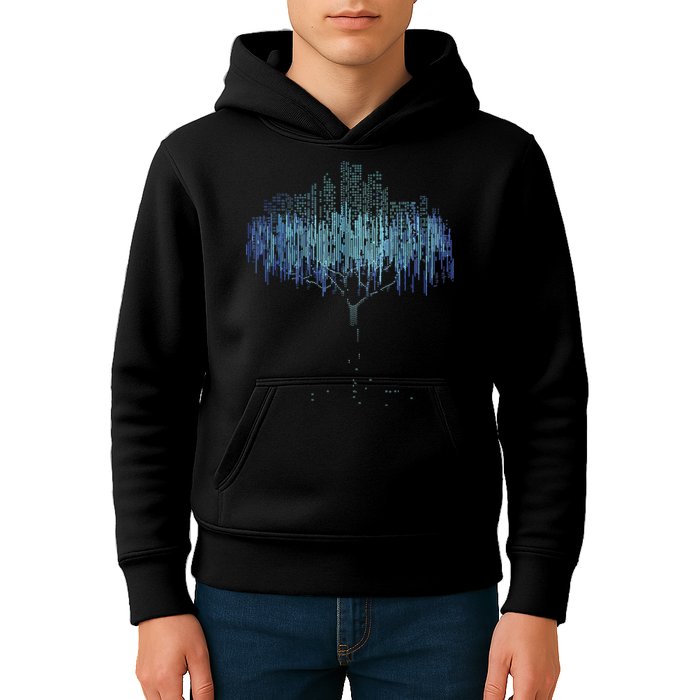 Binary Tree Coding Computer Programmer Funny Kids Hoodie
