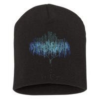 Binary Tree Coding Computer Programmer Funny Short Acrylic Beanie
