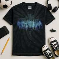 Binary Tree Coding Computer Programmer Funny Kids Tie-Dye T-Shirt