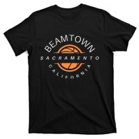 Beam Town City Swish Sacramento California T-Shirt