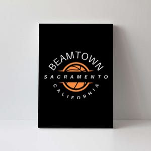 Beam Town City Swish Sacramento California Canvas