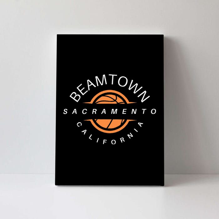 Beam Town City Swish Sacramento California Canvas