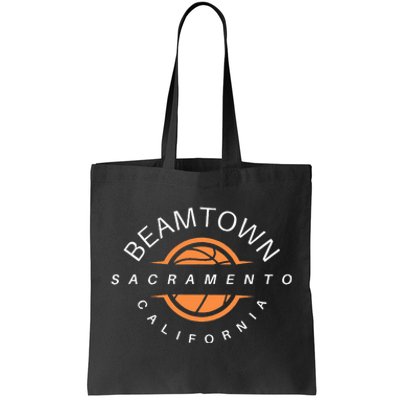 Beam Town City Swish Sacramento California Tote Bag