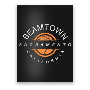 Beam Town City Swish Sacramento California Poster