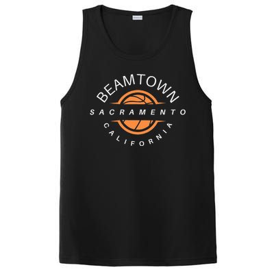 Beam Town City Swish Sacramento California PosiCharge Competitor Tank