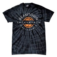 Beam Town City Swish Sacramento California Tie-Dye T-Shirt