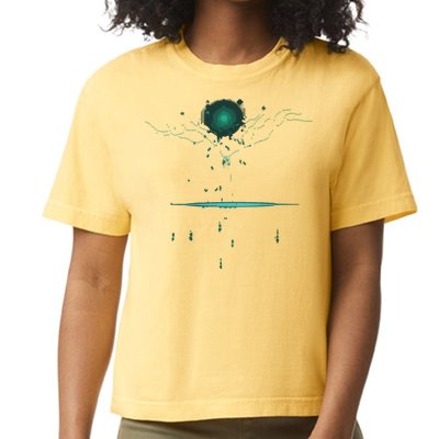 Binary Tree Coding Computer Programmer Comfort Colors Boxy T-Shirt