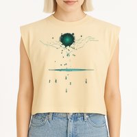 Binary Tree Coding Computer Programmer Garment-Dyed Women's Muscle Tee
