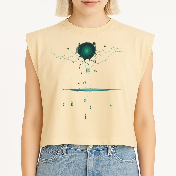 Binary Tree Coding Computer Programmer Garment-Dyed Women's Muscle Tee