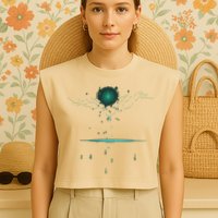 Binary Tree Coding Computer Programmer Garment-Dyed Women's Muscle Tee