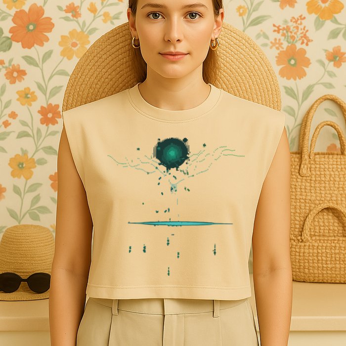 Binary Tree Coding Computer Programmer Garment-Dyed Women's Muscle Tee