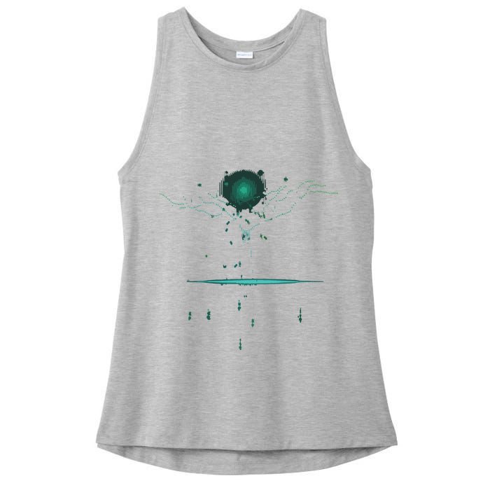 Binary Tree Coding Computer Programmer Ladies PosiCharge Tri-Blend Wicking Tank