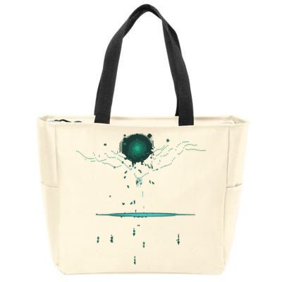 Binary Tree Coding Computer Programmer Zip Tote Bag