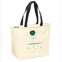 Binary Tree Coding Computer Programmer Zip Tote Bag