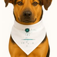Binary Tree Coding Computer Programmer USA-Made Doggie Bandana