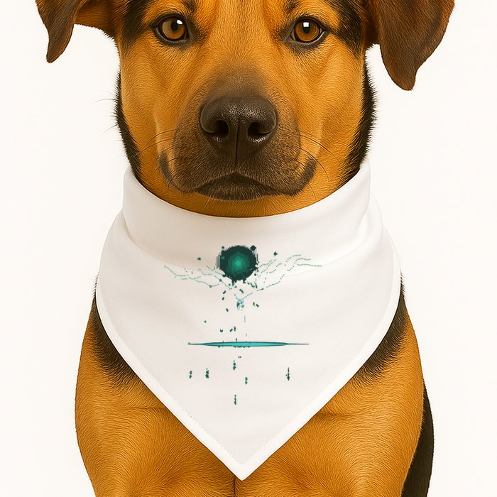 Binary Tree Coding Computer Programmer USA-Made Doggie Bandana