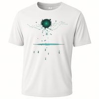 Binary Tree Coding Computer Programmer Cooling Performance Crew T-Shirt