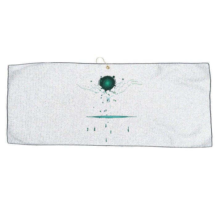 Binary Tree Coding Computer Programmer Large Microfiber Waffle Golf Towel
