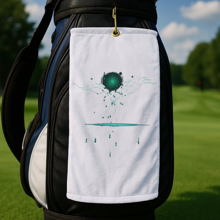 Binary Tree Coding Computer Programmer Golf Towel
