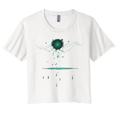 Binary Tree Coding Computer Programmer Crop Top